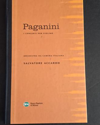 Paganini i concerti per violino cofanetto 3 CD con