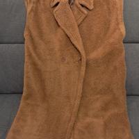 Cappotto SUZY MIX, in Pellicca sintetica Marrone