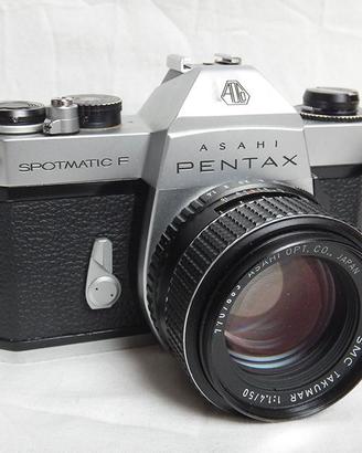 Pentax Spotmatic F ASAHI + SMC Pentax 50mm f1.4