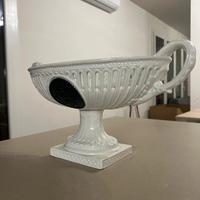  Centrotavola Alzata Acquachiara in Ceramica