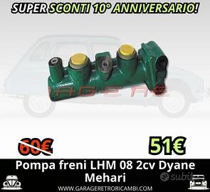 CITROEN 2CV DYANE MEHARI POMPA FRENI LHM