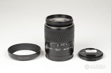 SONY 18-70 3,5-5,6 Konica x Sony Alpha attacco A