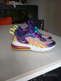 Nike Air Max 270 React Eggplant Magic Flamingo