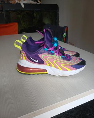 Nike Air Max 270 React Eggplant Magic Flamingo