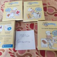 4 set carte sorpresine Mulino bianco a 5€