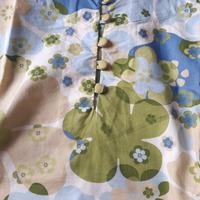 Camicia a fiori smanicata Taglia M