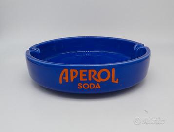 Posacenere vintage pubblicitario Aperol Soda 25 cm