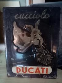 Targa ducati cucciolo