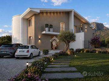 VILLA A SCHIERA D'ANGOLO A TERRASINI