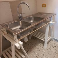 lavello con miscelatore grohe