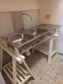 lavello con miscelatore grohe