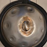 Handpan scale C Aeolian-Noten (C#)-G#-A-B-C#-D#-E-