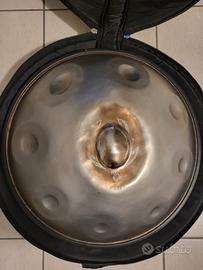 Handpan scale C Aeolian-Noten (C#)-G#-A-B-C#-D#-E-