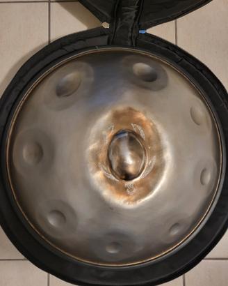 Handpan scale C Aeolian-Noten (C#)-G#-A-B-C#-D#-E-
