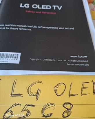tv lg oled 65 c8 
