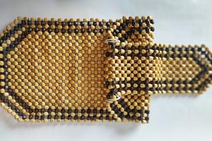 Coprisedile in legno antisudore per auto