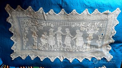Centritavola antichi ricamati - sfilato siciliano