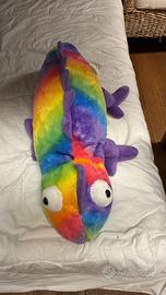 Peluche Camaleonte Gigante  Arcobaleno XXL Nuovo