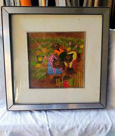 Quadro arte Indonesiano