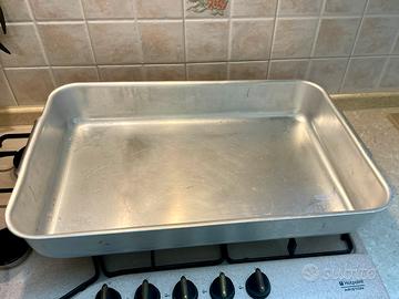 Testo rosticciera professionale in alluminio