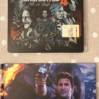 Uncharted 4 Ps4 Steelbook e Artbook