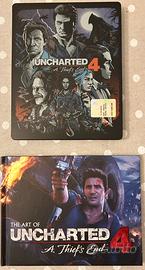 Uncharted 4 Ps4 Steelbook e Artbook