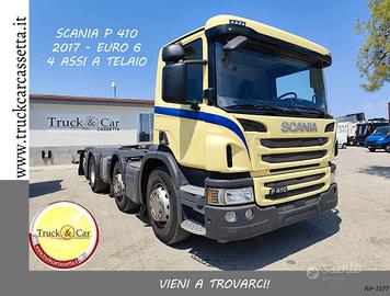 SCANIA P410-2017-4 ASSI-TELAIO-EURO 6