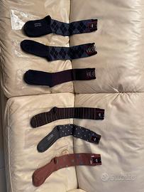 6 paia di calze uomo lunghe caldo cotone imira