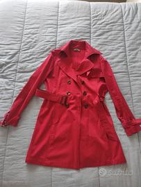 Trench Rosso Vintage