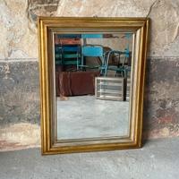 Specchio vintage vecchio cornice color oro