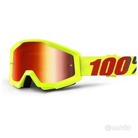 MASCHERA CROSS OFF-ROAD 100% STRATA MERCURY - 4610