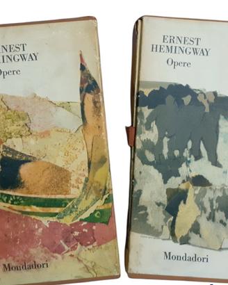 Ernest Hemingway Opere Volumi II e III Mondadori