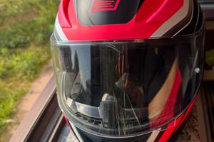 Casco integrale rosa