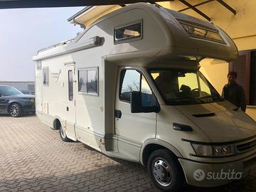 Camper mansardato Arca Glt 720