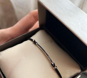 Bracciale in oro bianco 18 carati 750 e diamanti
