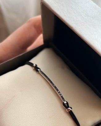 Bracciale in oro bianco 18 carati 750 e diamanti
