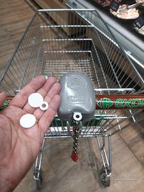 moneta per carrello supermercato
