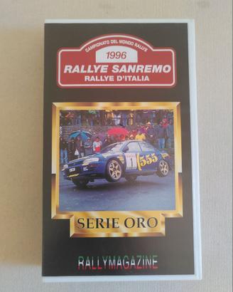VHS Rallye Sanremo del 1996
