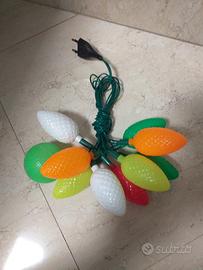 Catena luminosa Natale Vintage