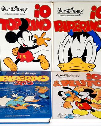 WALT DISNEY 4 GRANDI VOLUMI cm 35x27