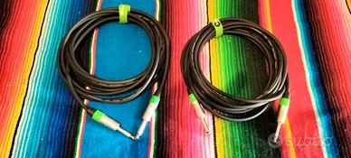 2 cavi jack 5 MT  ciascuno 