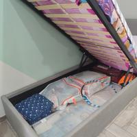 letto singolo contenitore 