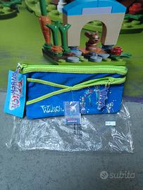 Astuccio Portapenne Witch + gomma eraser vintage