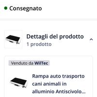 Rampa per cani