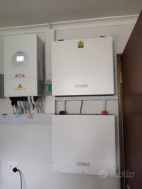 Kit 10kw accumulo litio 6kw fotovoltaico off grid