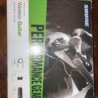 Jack wireless shure chitarra