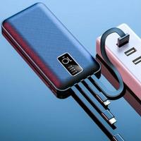 Caricabatterie portatile 20000mAh

con Cavi Neri

