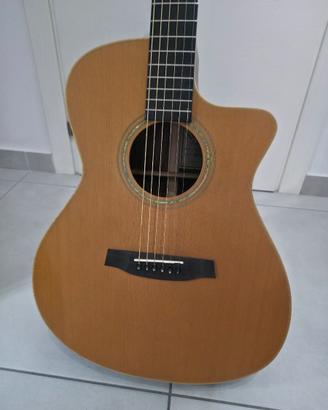 Chitarra Acustica Walden G3030CEQ con Custodia