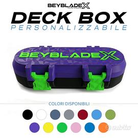Deck Box Capsule Beyblade X Personalizzabile