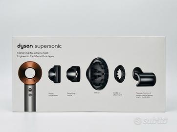 Dyson Supersonic NUOVO sigillato, 5 accessori